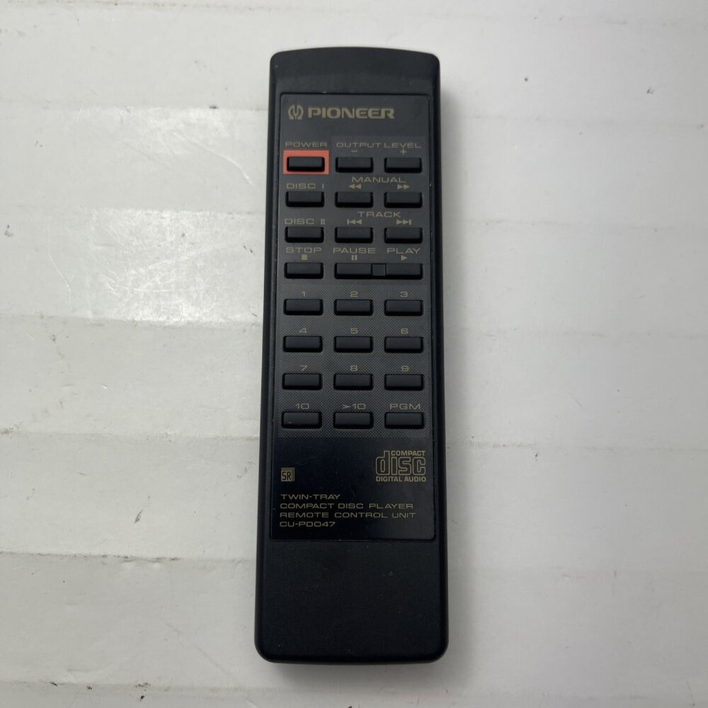 Original Pioneer CU-PD047 CD Player Remote Control